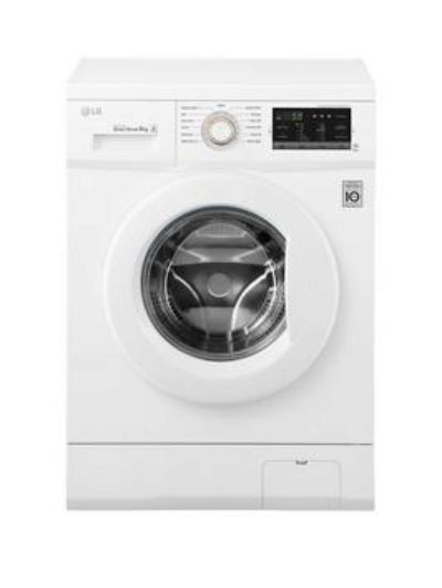 Lg Fh4G7Tdn0 8Kg Load, 1400 Spin Washing Machine - White Lg Fh4G7Tdn0 8Kg Load, 1400 Spin Washing Machine - White
